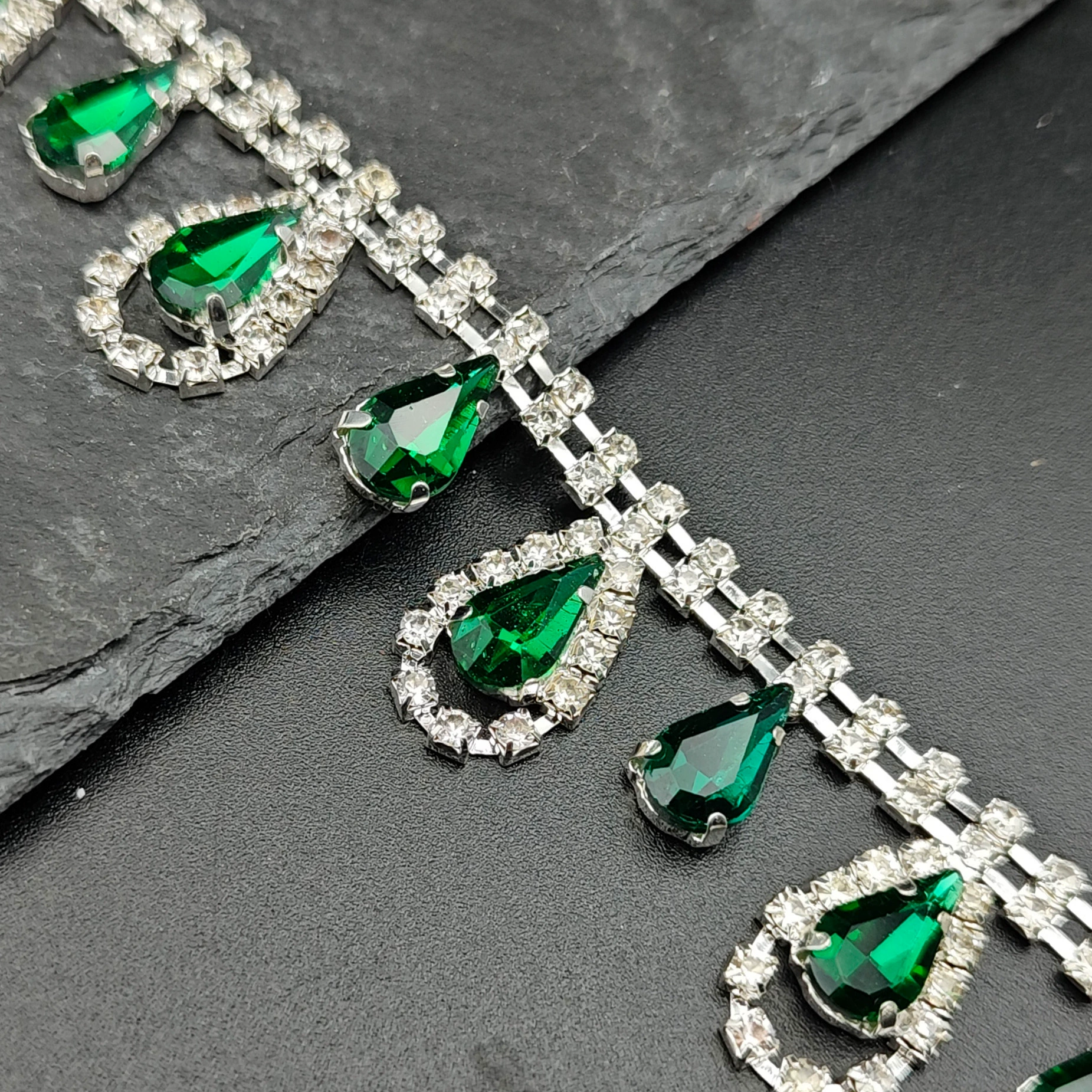 Accessory with tassels drop-shaped, chain, accessories, DIY