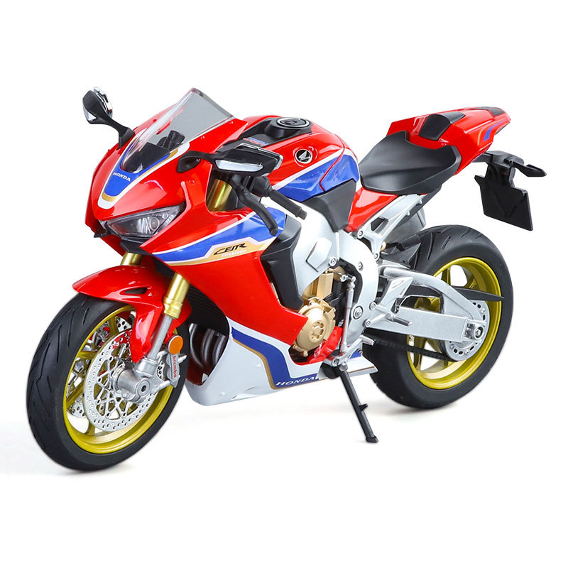 Auténtico 1: 9 Honda CBR1000 doble modelo de aleación R simulación de decoración de oficina de motocicleta transfronteriza