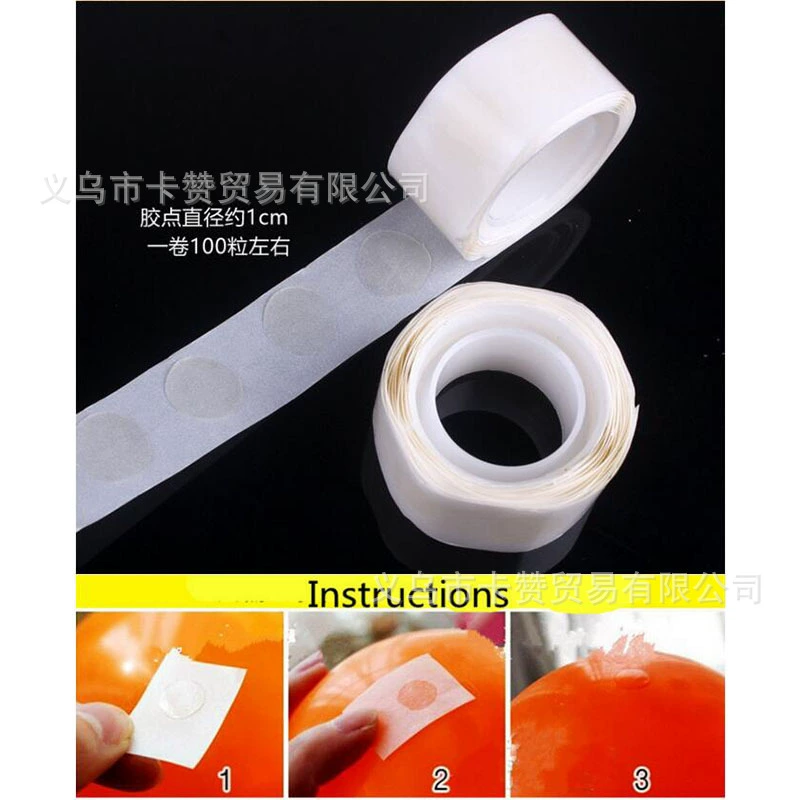 Balloon, granules, pack, decorations with accessories, super sticky, no trace