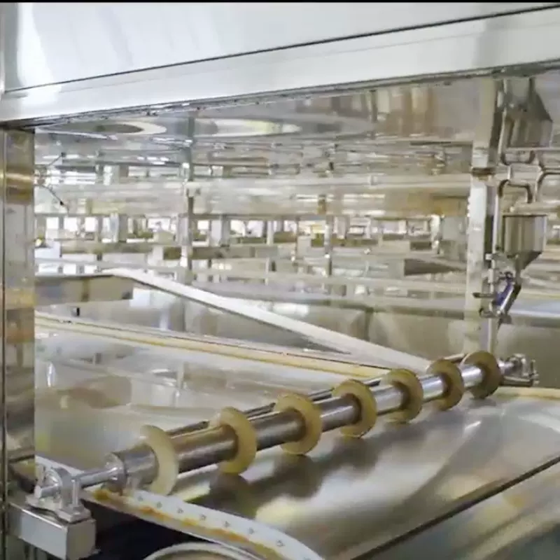 全自动豆皮腐竹钢带机腐竹加工设备智能腐竹机油皮生产全自动化