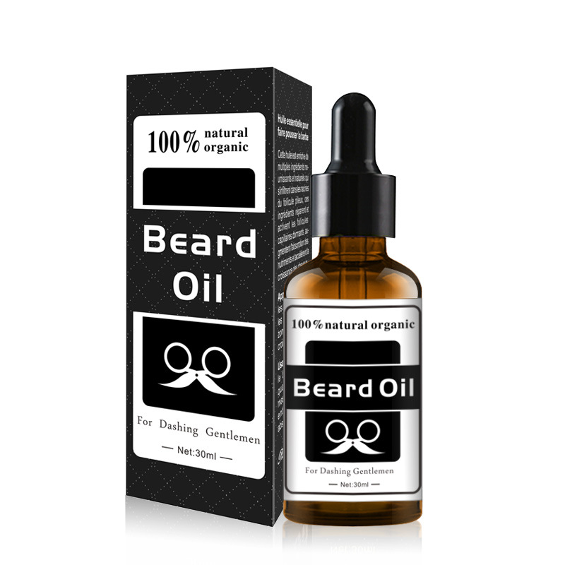 Aichun 30ml Beard Essential Oil Men's Care Essential Oil Smooth Nourishing Repair Beard Oil Sample Oem