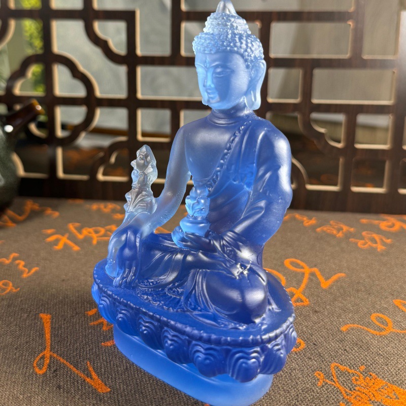 Car ornaments pharmacist Buddha statue Bao'an car decorations interior car resin ornaments wholesale factory direct sales