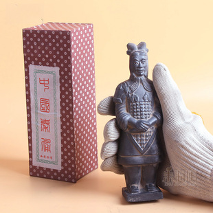 I9Ek Terracotta Warriors and Soldiers Crafts Ornaments Style Small Gifts Xi'An Travel Souvenirs for Foreigners Going Abroad