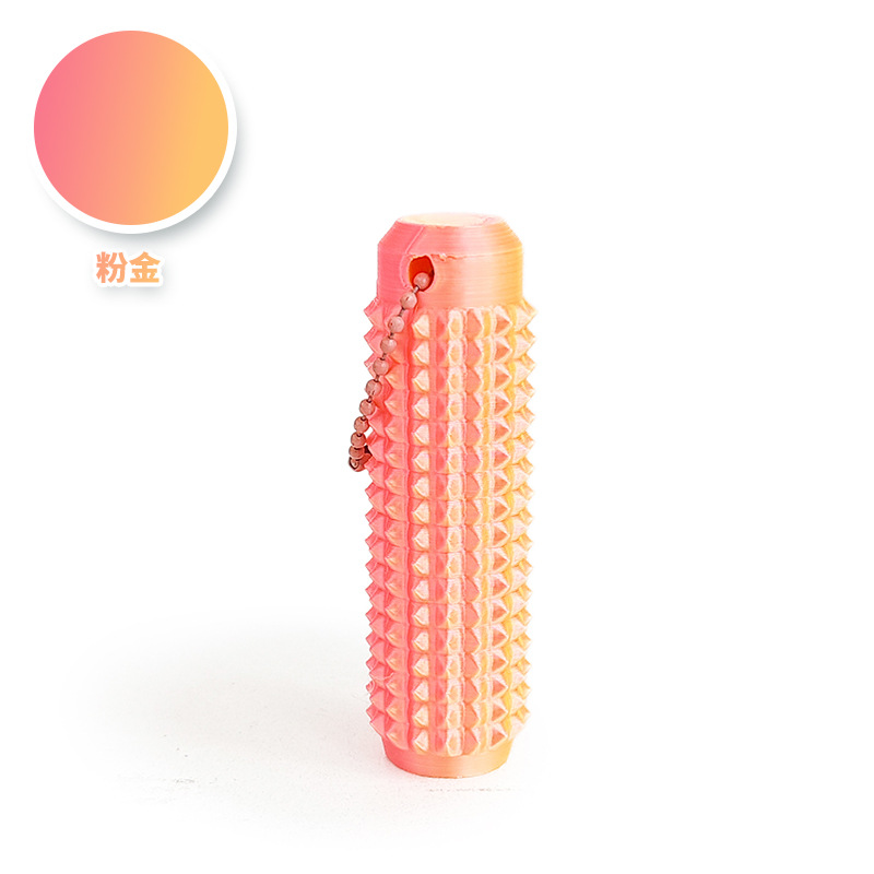 원통형 핑크 골드