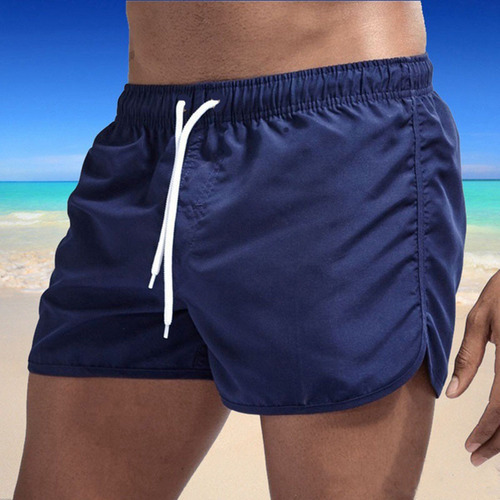 Cross-border men's summer beach shorts, loose-fitting casual shorts, three-quarter-length shorts, sports and running shorts—customizable with your own image.