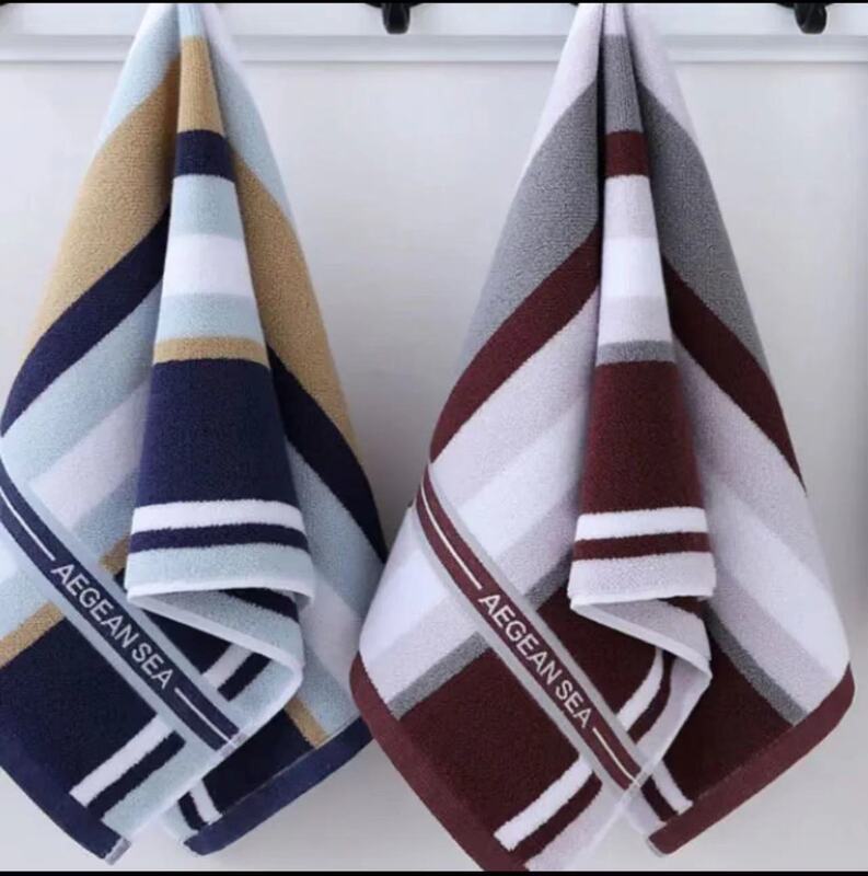 Pure cotton limit strand double color yarn pretreatment high-grade jacquard new towel wholesale couples custom wedding Xinjiang Cotton