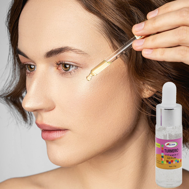 Siero alla vitamina c con olio di curcuma idratante viso_voghion.com