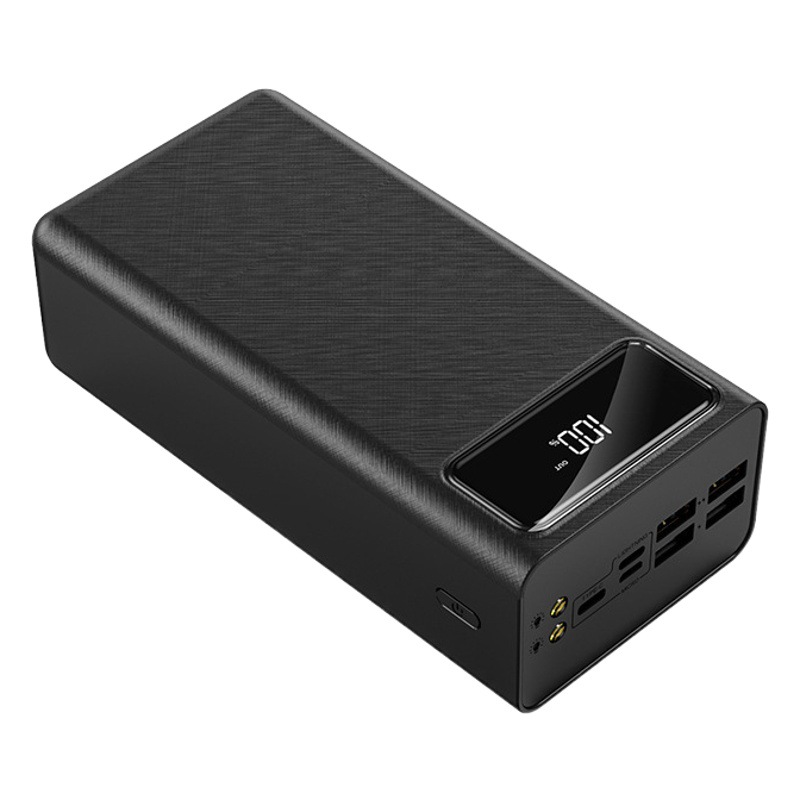 Venta al por mayor al aire libre portátil de gran capacidad 50000 mA de energía móvil Super carga rápida pantalla digital banco de energía de impresión