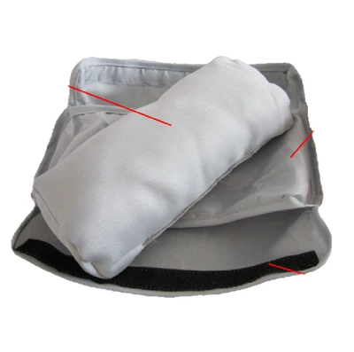 Cover Shoulder Strap Suede, Seat belt shoulder pad