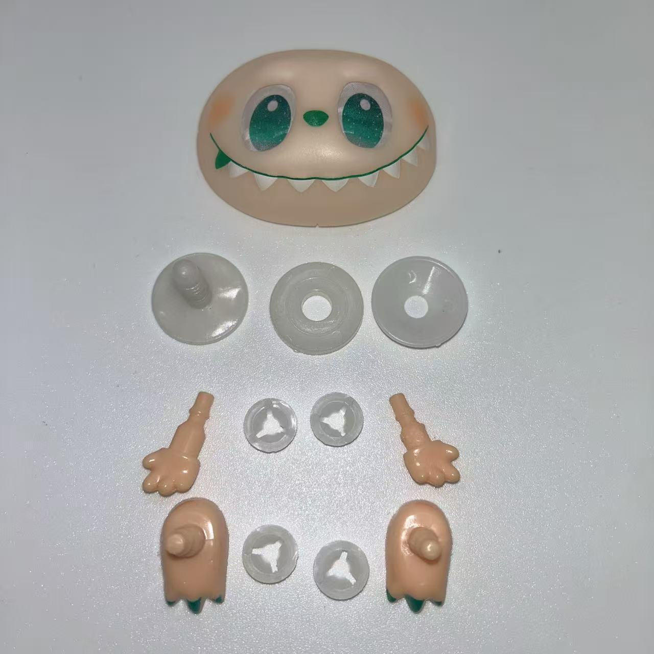 3세대 - 평온 - 그린 세트 (얼굴, 손, 발 연결 커넥터 포함)