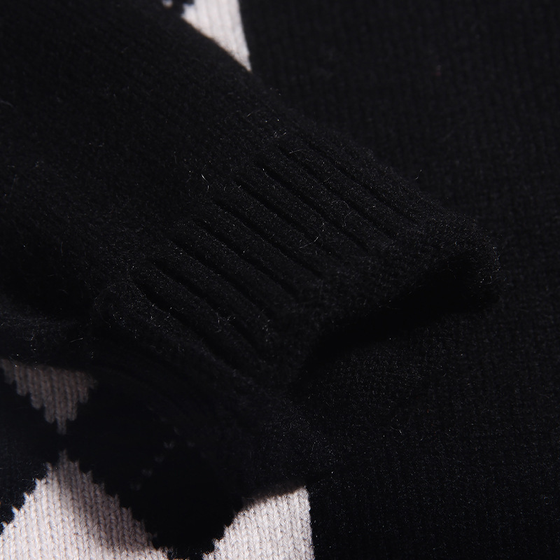 Children's cashmere knitted warm sweater for leisure