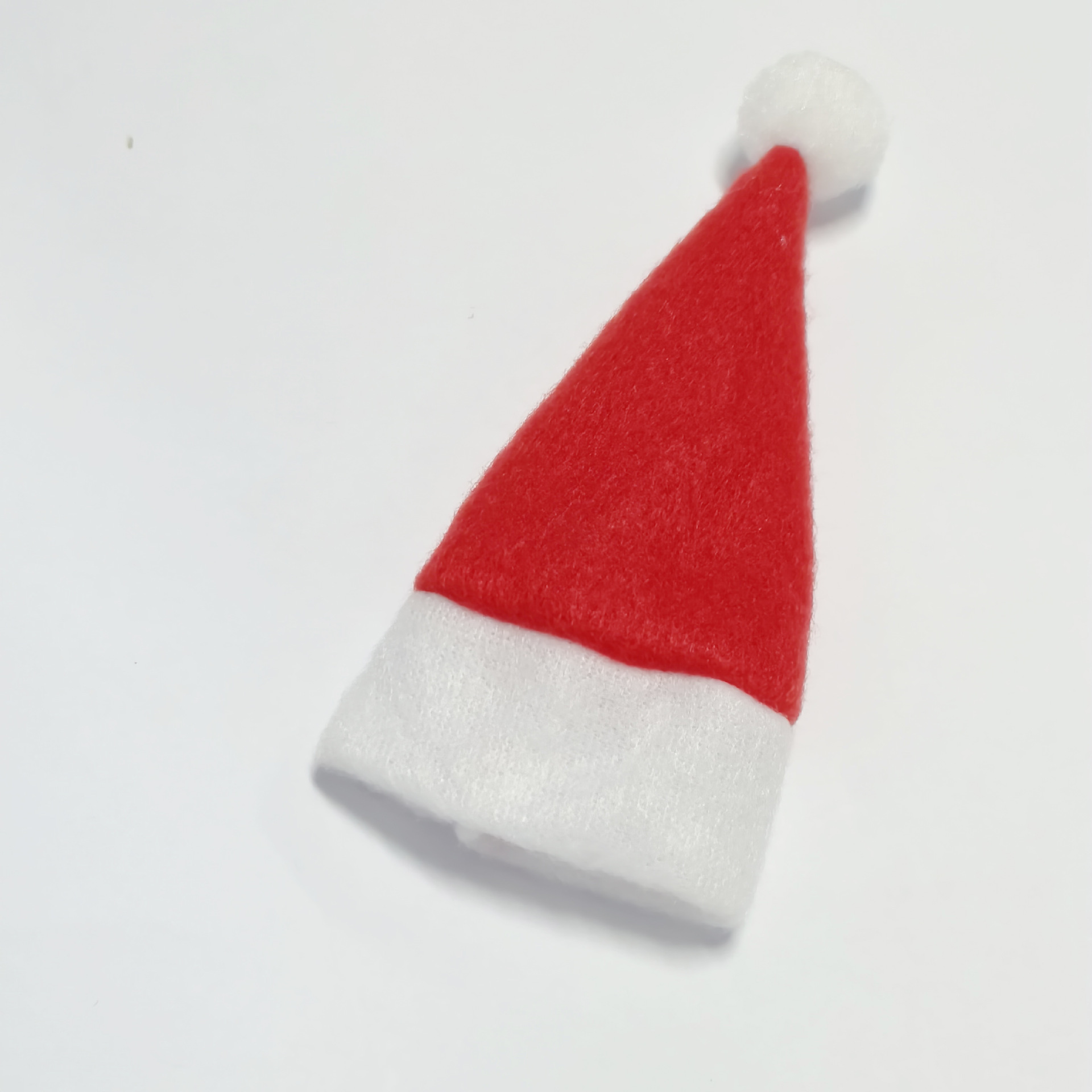 Decoraciones navideñas Mini sombrero de Navidad sombrero de Piruleta de Navidad sombrero de Navidad no tejido sombrero de Navidad