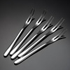 埃恩 Fruit fork stainless steel, fruit tableware, Birthday gift