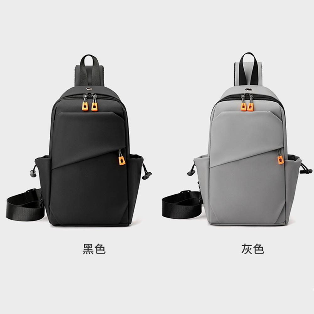 Nuevo tipo de bolso de pecho para hombres simple mochila de moda moda bolso de hombro bolso casual al aire libre bolso de pecho unisex