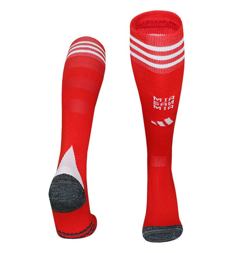 26 club tailandés Copa del Mundo calcetines de fútbol para hombres toallas profesionales sobre la rodilla antideslizante calcetines gruesas para adultos y niños