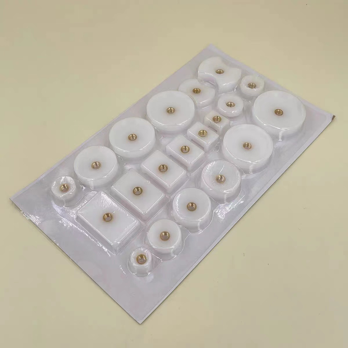 修表工具 轧胶盖钳压盖器配件 6917压机胶碗 手表20粒压膜