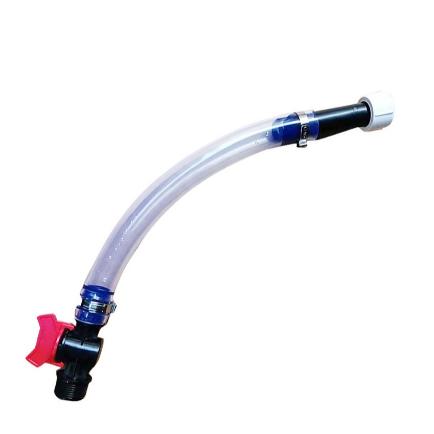 Combustible de carreras con relleno de válvula de bola vp5 galón tapa y manguera conjunto de codo para tanque de agua LC2