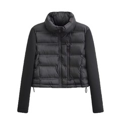 23種類のJXC冬の新型女装欧米風黒色の綿服の短いジャケットコート