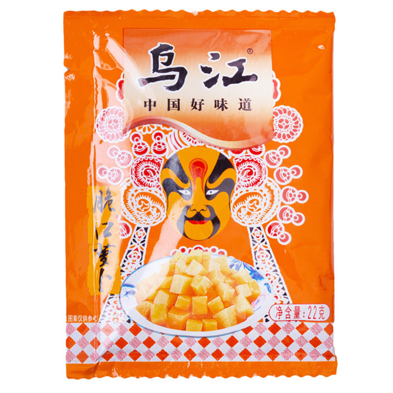 榨菜乌江培凌批发70g清爽鲜脆轻盐微辣麻辣榨菜丝海带丝萝卜整箱|undefined