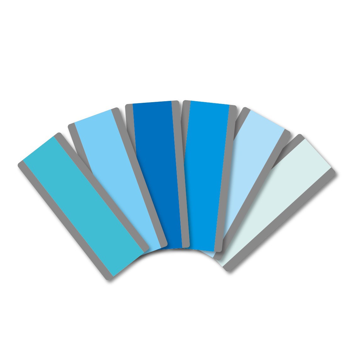 Serie azul grande 6 colores (precio único)