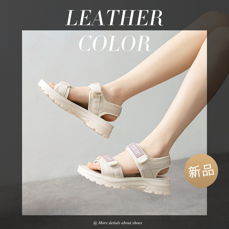 Augusto sandalias al aire libre verano de las mujeres 2023 nueva plataforma deportes playa zapatos estudiante zapatos Casuales