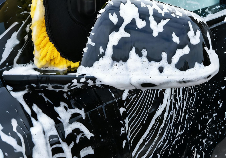 Car Wash Mop Does Not Damage Car Paint, Special Soft-Bristled Car Wash Brush, Car Retractable Car Wiping Tool, Complete Set of Tools