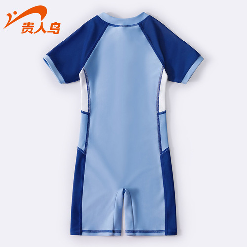 Guirenniao children's swimsuit, new one-piece baby cartoon swimming trunks, student hot spring quick-drying swimsuit wholesale