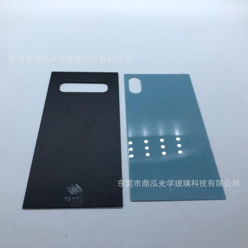 Factory production mobile phone case back cover high aluminum material tempered glass lens AF AG effect tempered glass cover