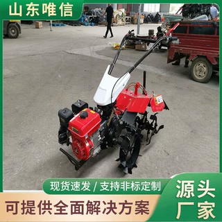 四驱后旋微耕机全地形行走果园菜地深翻碎土农业耕作设备微耕机