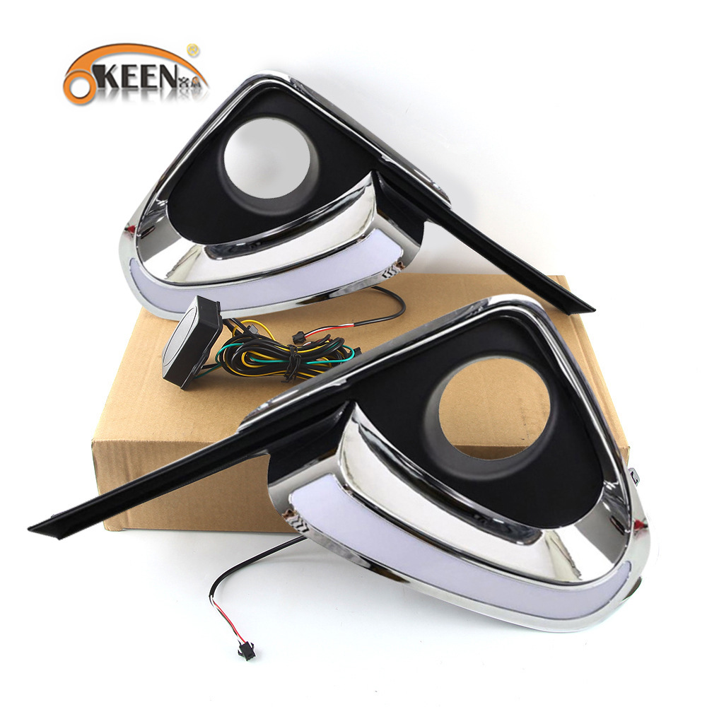 OKEEN for 15-20 Toyota runner fortuner daily light modified car special led turn light