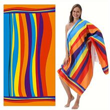 G 39291 Color Strip Beach Towel ����ɳ̲�� ����ѷ�羳ŷ