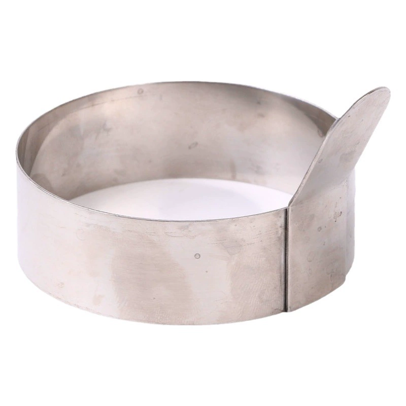 Нержавеющая сталь яичное кольцо круглое торт мусс кольцо форма для омлета бытовые кухонные инструменты для выпечки оптом на заказ