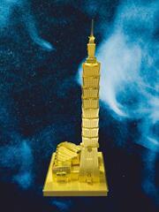 黄鶴楼全金属古代建物組み立て 3D モデル大人の減圧手作りクリエイティブ立体パズル滕王閣