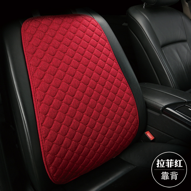 Cojín del asiento del coche cojín del asiento del coche de lino cuatro estaciones cubierta de asiento de coche universal de cinco asientos transpirable cojín del coche Comercio exterior Venta caliente