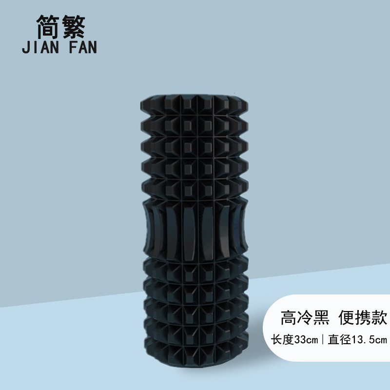 Espuma eje muscular relajación flaco becerro Lobo diente eje masaje palo yoga rodillo equipo de fitness yoga columna