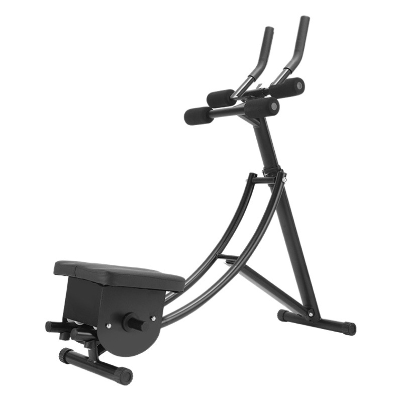 Máquina de belleza de cintura perezosa transfronteriza hogar doble pista abdominal entrenador vientre Contratación y conformación del vientre plegable máquina de laminación del vientre equipo de fitness