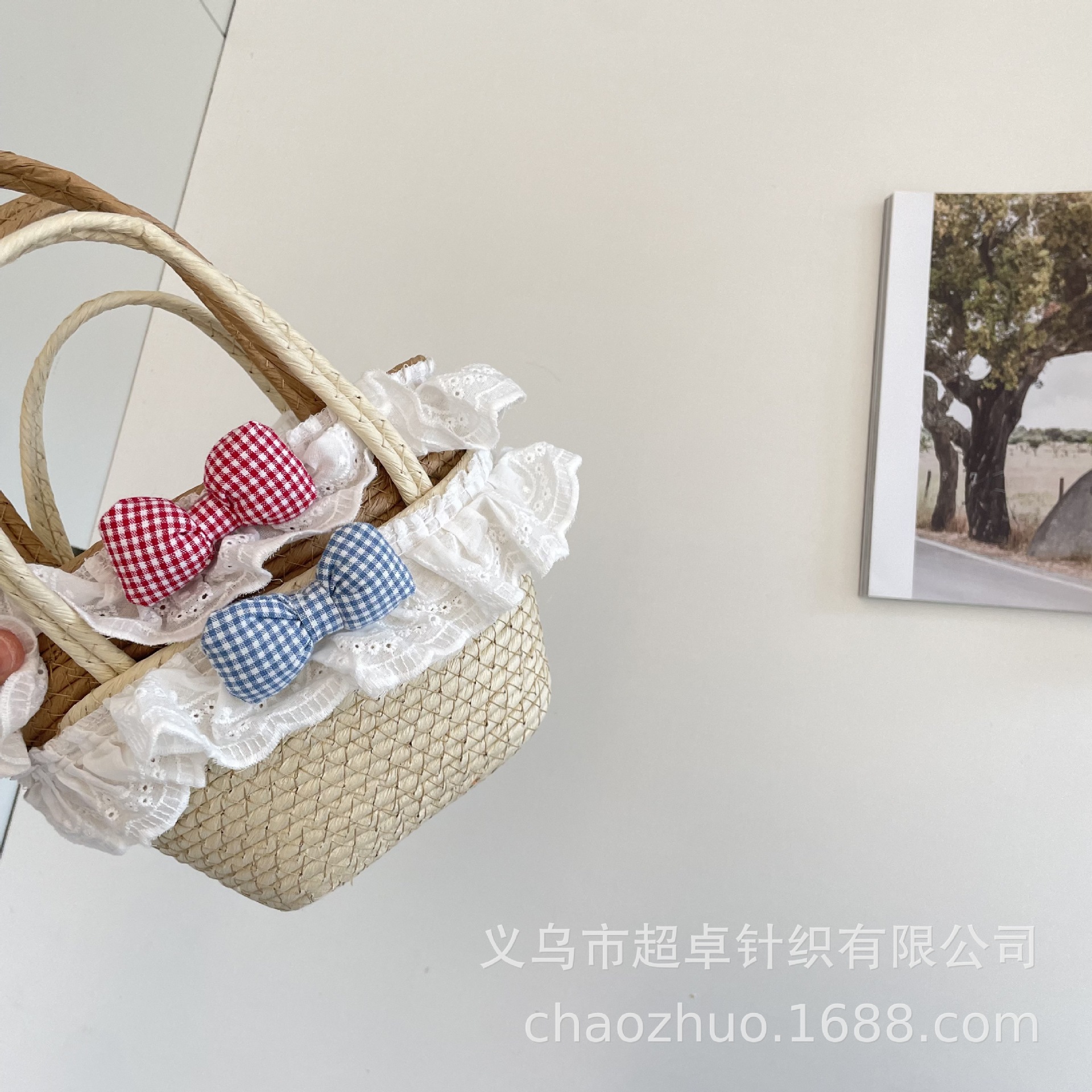 Children's children's bag with bow