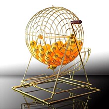 机摇号机钓鱼钓鱼金属双色球手动摇奖机幸运摇号机大转盘
