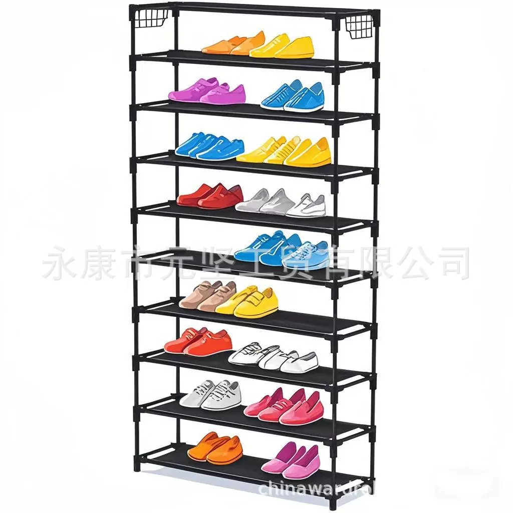 简易鞋架多层省空间防尘外贸批发出租屋宿舍现代简约家用组装鞋柜