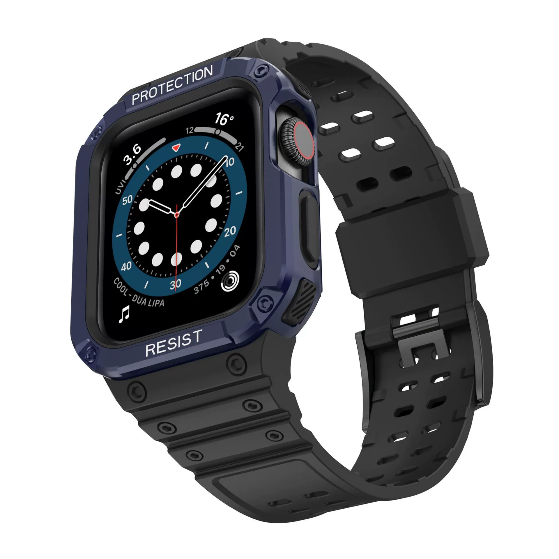Соответствующие ремешки для Apple Watch IWATCH98765432, чувствительный силикон тибетский, оптом TPU+PC корпус
