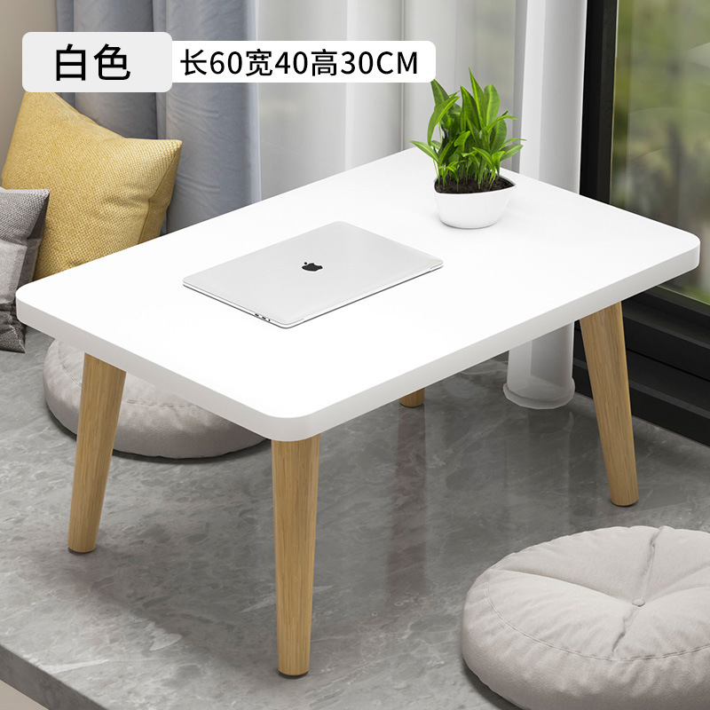 小さなテーブル、ベッド、寝室、カーペット、出窓、小さなローテーブル、畳、小さなコーヒーテーブル、インターネット有名人の小さな本机、家庭用|undefined