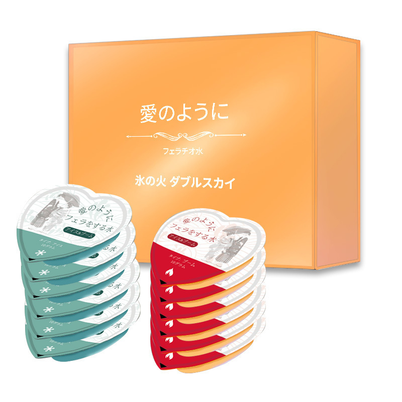 자오위에 일본 젤리 마우스워터-오렌지+민트 12개입