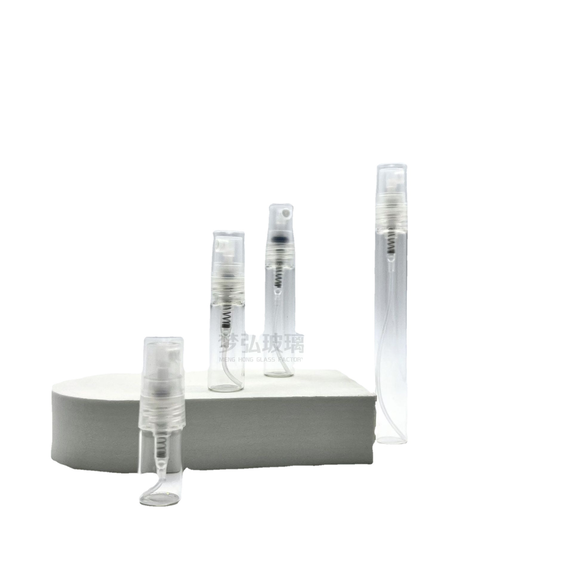 Fábrica de tubos de spray para perfume de 2ml-10ml, botella de spray para muestras de fragancia, botella de spray para cosméticos, subenvasado.