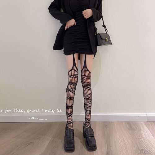 Strapless stockings thigh-high socks silk stockings over-the-knee socks women's non-slip summer knee-high socks silk stockings spring thin style for women