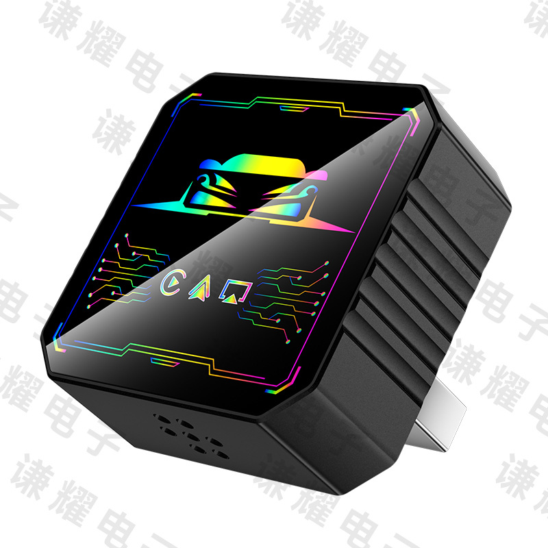 Cross-Border Best-Selling 4-in-1 Wireless Carplay Adapter Smart Car-Machine Connectivity Mirror Screen Projection Carplay Box