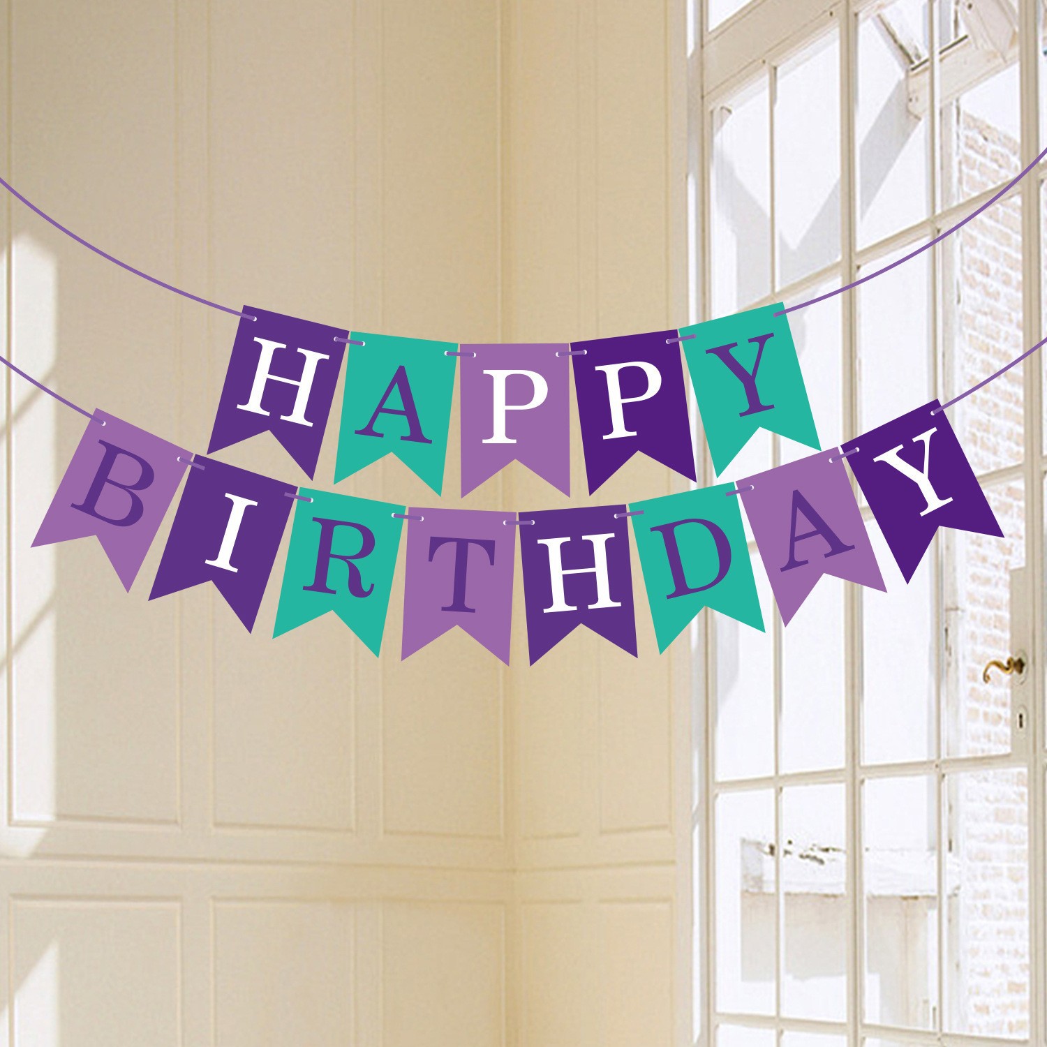 Bandera decorativa "Feliz Cumpleaños"