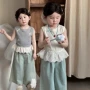 儿童女童无袖甜美风上衣