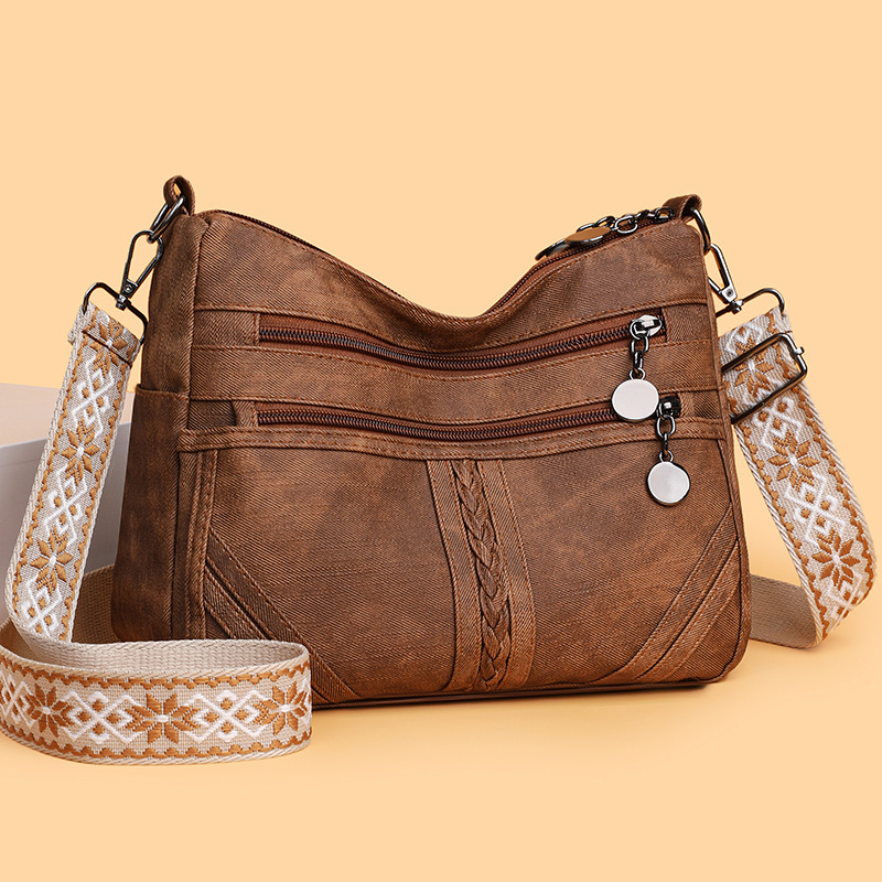 Cross-Border Wholesale Dropshipping Autumn and Winter New Street Fashion Stylish Women's Bag Simple Versatile Shoulder Bag Crossbody Bag