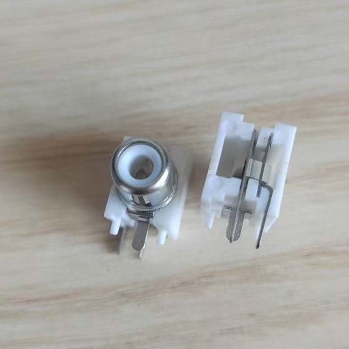 厂家直销音视频莲花座RCA-107/103单孔同心插座 AV1-8.4-3