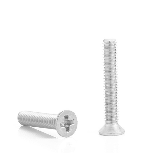 Stainless steel 316 cross-recessed countersunk machine screw tap screw flat head self-tapping screw wholesale M2/M6/M8/M10